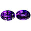 12.58 ct (2pcs) MATCHING PAIR Oval Shape (14.06 x 10.15 mm) Purple Amethyst