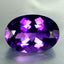 5.25 ct Oval (14.19 x 10.00 mm) Brazil Natural Purple Amethyst Loose Gemstone