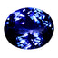 GIA Certified 6.49 ct AAAA Oval (12.85 x 10.82 mm) Natural D'Block Tanzanite