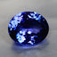 GIA Certified 6.49 ct AAAA Oval (12.85 x 10.82 mm) Natural D'Block Tanzanite