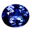 GIA Certified 7.13 ct AAAA Oval (13.07 x 11.02 mm) Natural D'Block Tanzanite