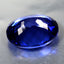 GIA Certified 7.13 ct AAAA Oval (13.07 x 11.02 mm) Natural D'Block Tanzanite