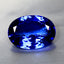GIA Certified 5.53 ct AAAA Oval (14.14 x 10.03 mm) Natural D'Block Tanzanite