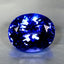 GIA Certified 7.32 ct AAAA Oval (13.11 x 10.82 mm) Natural D'Block Tanzanite