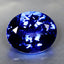 GIA Certified 7.50 ct AAAA Oval (13.24 x 11.09 mm) Natural D'Block Tanzanite
