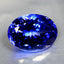 GIA Certified 13.03 ct AAAA Oval (16.42 x 12.19 mm) Natural D'Block Tanzanite