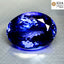 GIA Certified 17.52 ct AAAA Oval (18.50 x 14.12 mm) Natural D'Block Tanzanite