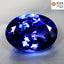GIA Certified 9.18 ct AAAA Oval (15.60 x 11.47 mm) Natural D'Block Tanzanite