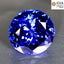 GIA Certified 10.12 ct AAAA Round (12.35 x 12.43 mm) Natural D'Block Tanzanite