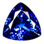 GIA Certified 17.02ct AAAA Trillion (16.32 x 16.21 mm) Natural D'Block Tanzanite
