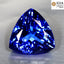GIA Certified 17.02ct AAAA Trillion (16.32 x 16.21 mm) Natural D'Block Tanzanite