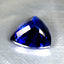 GIA Certified 17.02ct AAAA Trillion (16.32 x 16.21 mm) Natural D'Block Tanzanite