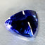 GIA Certified 10.05ct AAAA Trillion (14.51 x 14.43 mm) Natural D'Block Tanzanite