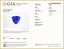 GIA Certified 9.17 ct AAAA Trillion(12.69 x 13.28 mm) Natural D'Block Tanzanite