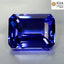 GIA Certified 12.69 ct AAAA Octagon (15.45 x 11.86 mm) Natural D'Block Tanzanite