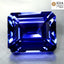 GIA Certified 10.04 ct AAAA Octagon (13.09 x 10.91 mm) Natural D'Block Tanzanite