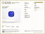 GIA Certified 17.57 ct AAAA Cushion (14.26 x 14.15 mm) Natural D'Block Tanzanite