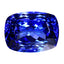 GIA Certified 24.30 ct AAAA Cushion (18.21 x 13.80 mm) Natural D'Block Tanzanite