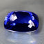 GIA Certified 24.30 ct AAAA Cushion (18.21 x 13.80 mm) Natural D'Block Tanzanite