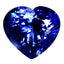 GIA Certified 16.02 ct AAAA Heart (15.30 x 16.50 mm) Natural D'Block Tanzanite