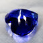GIA Certified 16.02 ct AAAA Heart (15.30 x 16.50 mm) Natural D'Block Tanzanite