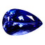 GIA Certified 11.11 ct AAAA Pear (17.87 x 11.93 mm) Natural D'Block Tanzanite
