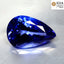 GIA Certified 11.11 ct AAAA Pear (17.87 x 11.93 mm) Natural D'Block Tanzanite