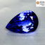 GIA Certified 9.14 ct AAAA Pear (17.59 x 11.63 mm) Natural D'Block Tanzanite