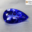 GIA Certified 8.38 ct AAAA Pear (18.85 x 11.05 mm) Natural D'Block Tanzanite