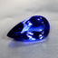 GIA Certified 9.34 ct AAAA Pear (19.55 x 10.96 mm) Natural D'Block Tanzanite
