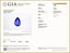 GIA Certified 18.47 ct AAAA Pear (21.42 x 14.36 mm) Natural D'Block Tanzanite
