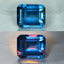 4.56 ct Emerald Cut (11.00 x 9.03 mm) Brazil Natural Color Change Fluorite