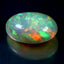 23.89 ct Oval Cabochon (24.78 x 17.59 mm) Natural Play of Colors Rainbow Opal