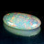 18.98 ct Oval Cabochon (30.00 x 16.49 mm) Natural Play of Colors Rainbow Opal
