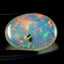 19.35 ct Oval Cabochon (28.00 x 19.97 mm) Natural Play of Colors Rainbow Opal