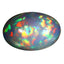 25.88 ct Oval Cabochon (24.23 x 16.50 mm) Natural Play of Colors Rainbow Opal