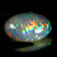 16.41 ct Oval Cabochon (28.05 x 17.00 mm) Natural Play of Colors Rainbow Opal