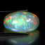 19.26 ct Oval Cabochon (24.24 x 14.88 mm) Natural Play of Colors Rainbow Opal