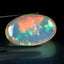 19.26 ct Oval Cabochon (24.24 x 14.88 mm) Natural Play of Colors Rainbow Opal