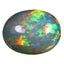 19.44 ct Oval Cabochon (22.46 x 17.50 mm) Natural Play of Colors Rainbow Opal