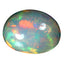 21.30 ct Oval Cabochon (20.34 x 15.76 mm) Natural Play of Colors Rainbow Opal