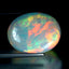 21.30 ct Oval Cabochon (20.34 x 15.76 mm) Natural Play of Colors Rainbow Opal