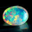 20.09 ct Oval Cabochon (23.35 x 17.60 mm) Natural Play of Colors Rainbow Opal