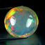25.25 ct Oval Cabochon (20.09 x 18.57 mm) Natural Play of Colors Rainbow Opal