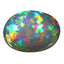 23.97 ct Oval Cabochon (23.45 x 17.22 mm) Natural Play of Colors Rainbow Opal