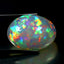 23.97 ct Oval Cabochon (23.45 x 17.22 mm) Natural Play of Colors Rainbow Opal