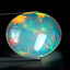 11.74 ct Oval Cabochon (21.69 x 17.88 mm) Natural Play of Colors Rainbow Opal