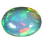11.66 ct Oval Cabochon (19.61 x 15.24 mm) Natural Play of Colors Rainbow Opal