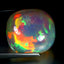 21.31 ct Cushion Cabochon (18.87 x 17.58 mm) Natural Play of Colors Rainbow Opal