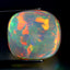 21.31 ct Cushion Cabochon (18.87 x 17.58 mm) Natural Play of Colors Rainbow Opal